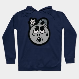 Classic Greyscale Cartoon Bomb Hoodie